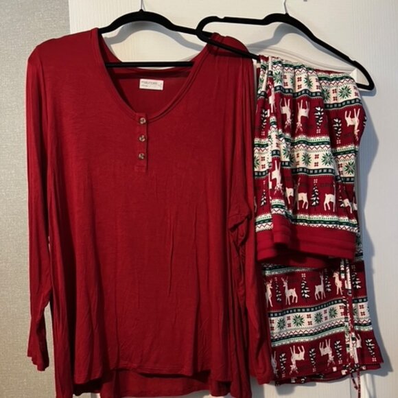 Maurices Holiday Pajama Set - Picture 1 of 4